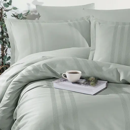 Постільна білизна Melkor V9 Ada Cayi Ранфорс Жаккард Clasy pbe0052067 - фото 2