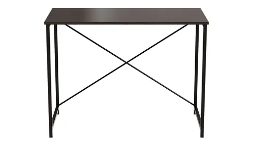 Стол письменный Line Лайт Ferrum-decor 750x1000x500 Черный металл ДСП Венге Магия 16 мм (FRD-106155) - фото 5