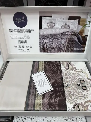 Постільна білизна Marbella Сатин-Digital Luoca Patisca pbe0051935 - фото 4