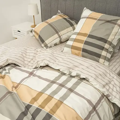 Комплект постільної білизни Viluta полуторний ранфорс 24341 100% бавовна - фото 3