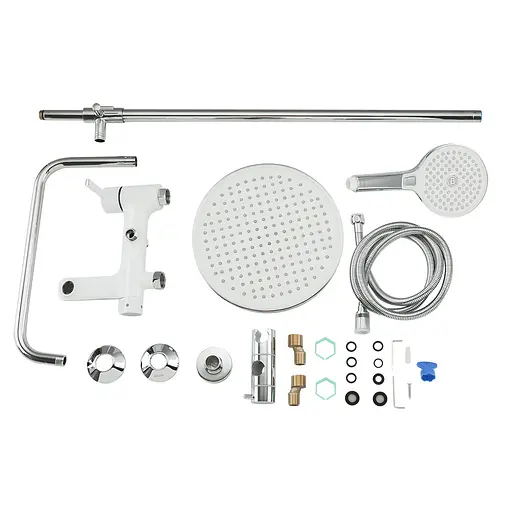 Душова система Gappo G2403-8, білий/хром - фото 5