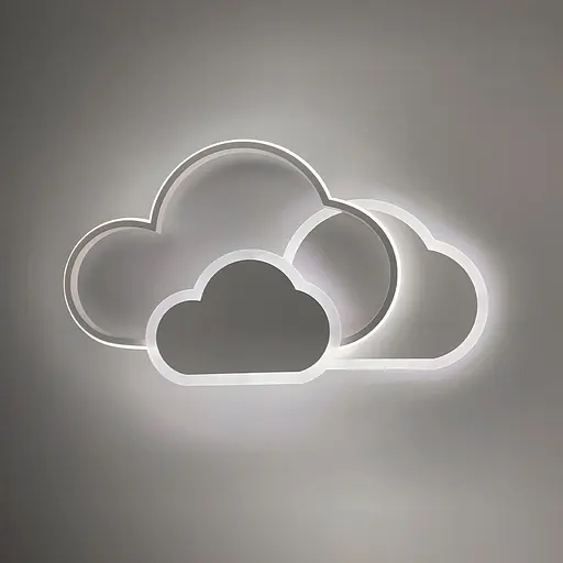 Світлодіодний світильник у вигляді 3-х білих хмаринок Line.F SC 8 WT - фото 2