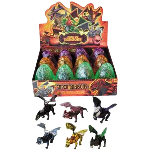 Игрушка-сюрприз Dino Toys Дракон 3 в шаре фиолетовая (Q9899-3) - фото 1