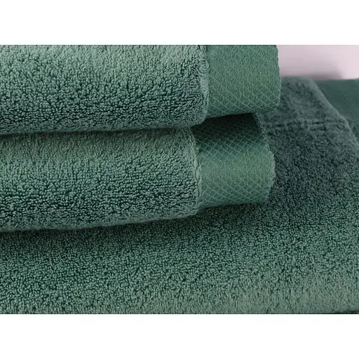 Рушник махровий Hobby Lubow Microcotton 90х50 см зелений (332485) - фото 6