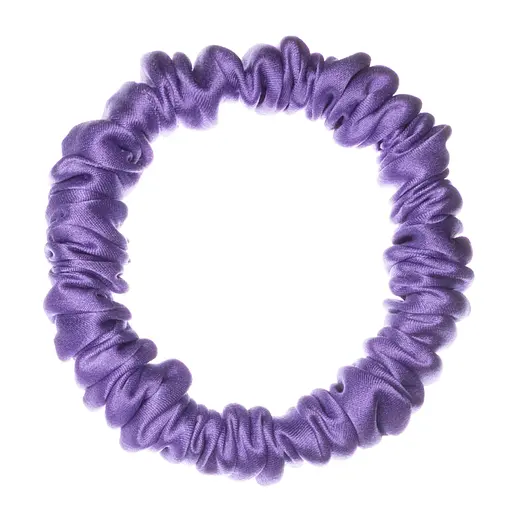 Шовкова резинка для волосся Чумацький Шлях підвищеної еластичності та міцності Розмір S в Подарунковій упаковці Лаванда (1208-02)