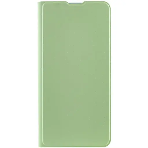 Кожаный чехол-книжка GETMAN Elegant (PU) для Motorola Moto G14 Мятный