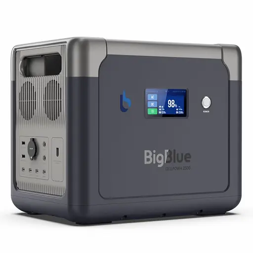 Портативная зарядная станция BigBlue CP2500 2500W 1843Wh (42-00105)