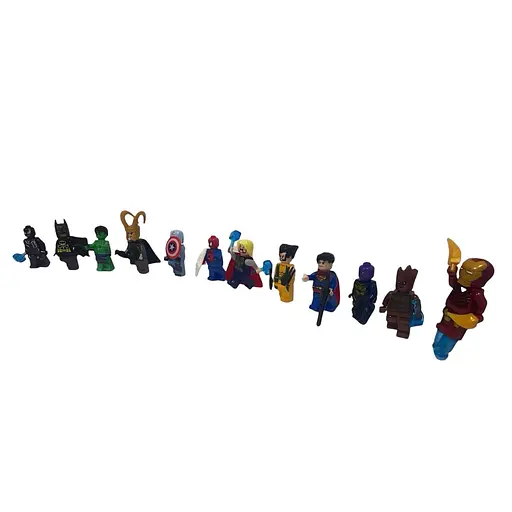 Набор игровых фигурок "Супергерои" для коллекционирования, 12 персонажей в комплекте

 - фото 4