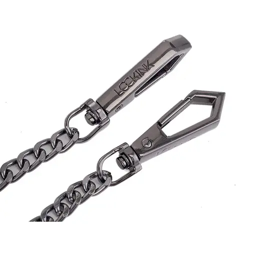 Поводок Lockink Tied Collar With Leash Set - Black - фото 8