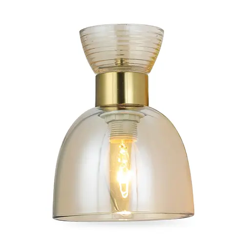 Плафон MARSEILLE бурштин - фото 1