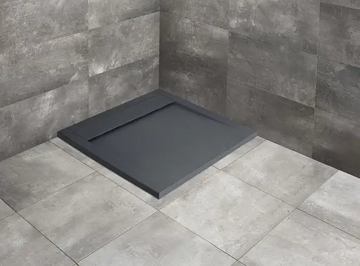 Душовий піддон Radaway Teos C 90x90 антрацит HTC9090-64 - фото 1