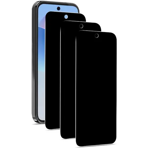 Захисне скло DK для Google Pixel 9 Pro XL Антишпигун Full Glue 020552 black 3 шт.