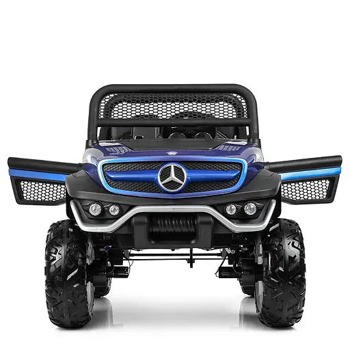 Электромобиль детский Bambi M 4133EBLRS-4 Mercedes Racer Синий - фото 2