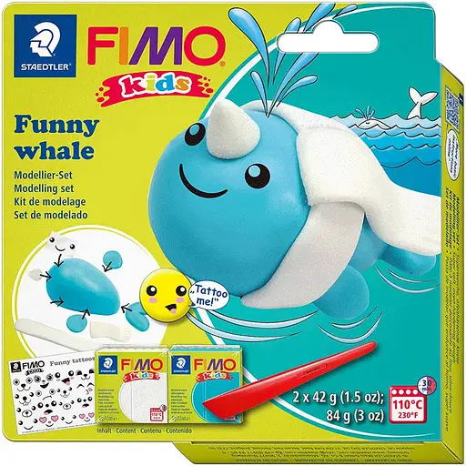 Набор Fimo Kids Кит 2 цвета 42 г   - фото 1