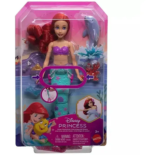 Набір Disney Princess з лялькою Аріель Підводні пригоди (JFC39) - фото 2