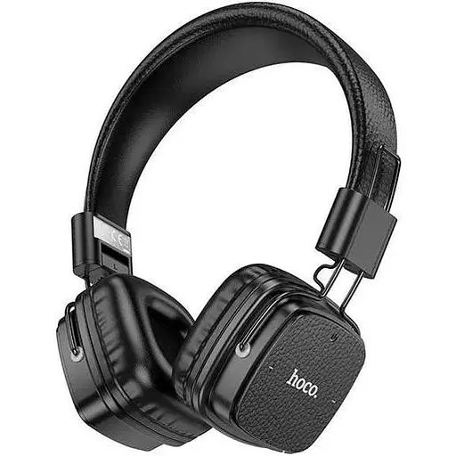 Навушники Hoco W56 Earl BT headphones, BT5.4, AUX, TF, Type-C, 250mAh, 28h, black