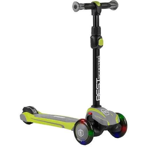 Самокат дитячий Best Scooter 27х58 см Різнобарвний 000254928 - фото 1