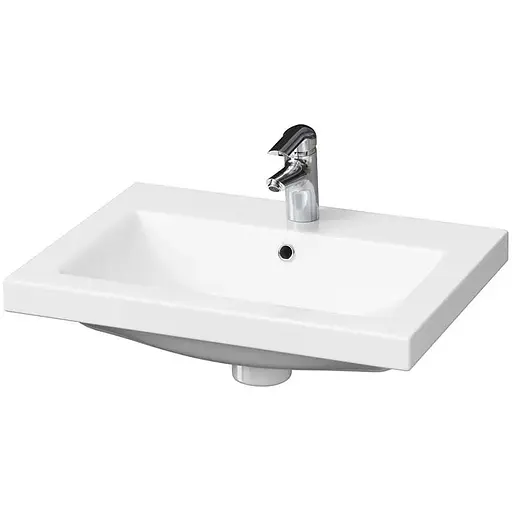 Умивальник меблевий Cersanit Como 60 см K32-011, K32-003, Білий - фото 1