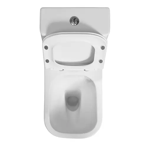 Унитаз-компакт Mixxus Quadro-0404-T1 660x360x820 мм, система смыва Tornado 1.0 MI6688, Белый - фото 8