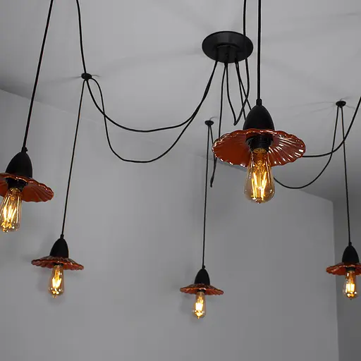 Люстра-паук LS 2151-6K-6 - фото 2