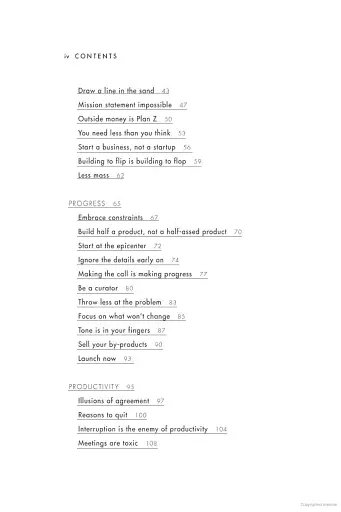 ReWork: Change the Way You Work Forever - фото 3