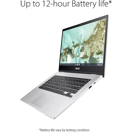 Ноутбук Asus Chromebook CX1 14" FHD 4/64GB N3350 Silver (Open Box) (CX1400CNA-AS44FV) - фото 3