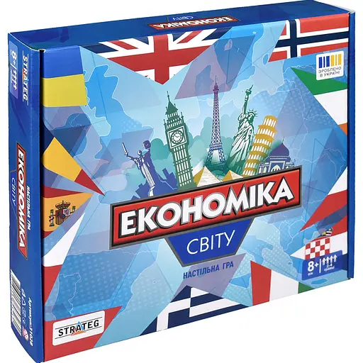 Настільна гра Strateg Економіка світу (31028)                               - фото 1