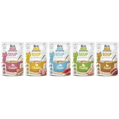 Корм влажный Brit Care Soup with Chicken с курицей 75 г - фото 3