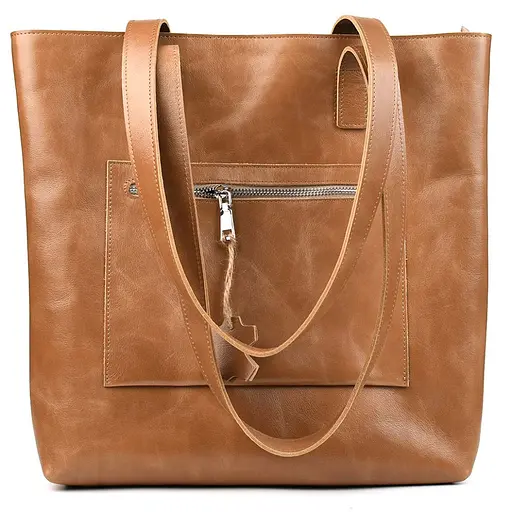 Кожаная женская сумка LIMARY 37х33х8 см sum0026414 - фото 2