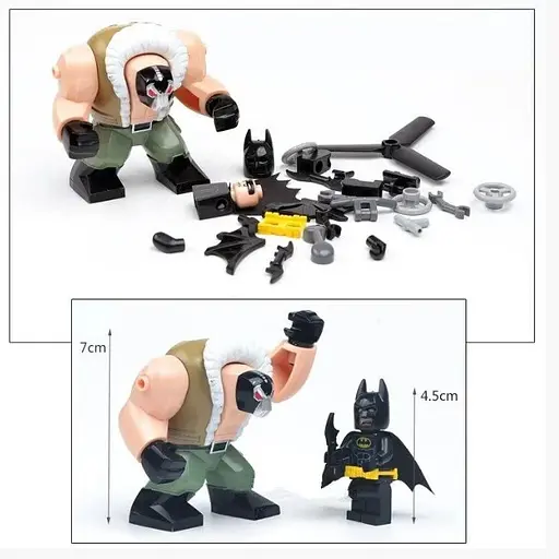 Конструктор Decool 7130 Хімічна атака Бейна - 366 дет. - фото 5