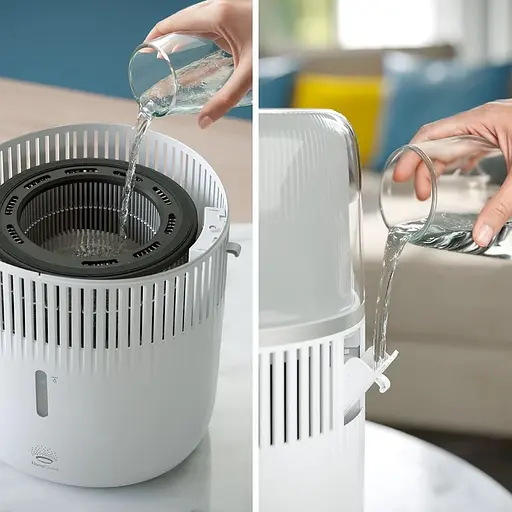 Увлажнитель воздуха Philips Series 5000 традиционное увлажнение 56 м2 белый (HU5710/00) - фото 7