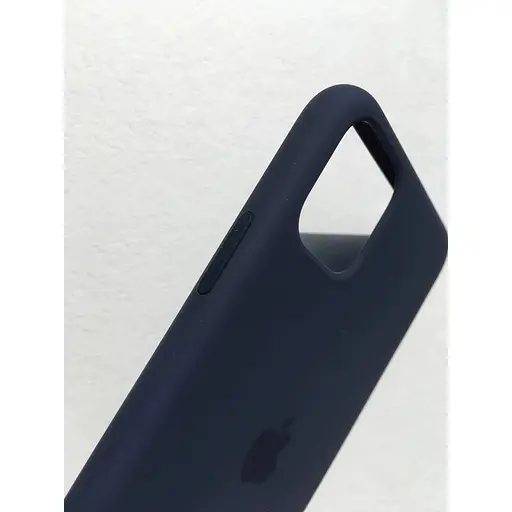 Оригинальный силиконовый чехол Apple Silicone Case для iPhone 11 Pro Max (6.5") Midnight Blue (MWYW2ZM/A) - фото 10