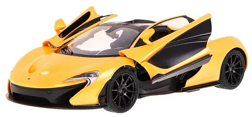 Машинка McLaren P1 GTR жовтий RASTAR модель 1:14 Автомобіль на дистанційному керуванні + пульт 2,4 ГГц - фото 2