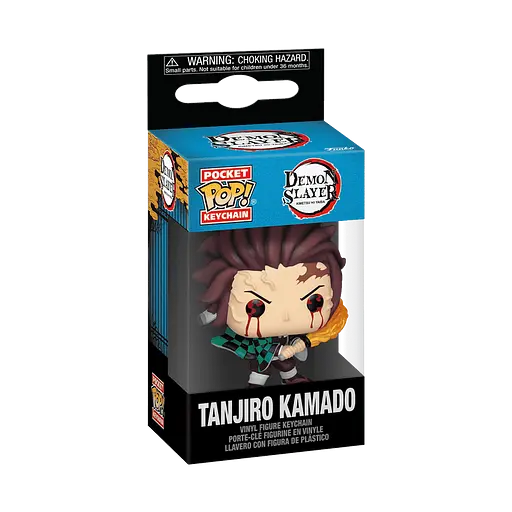 Фігурка брелок Funko Pop Фанко Поп Demon Slayer Tanjiro Клинок розсікаючий демонів Танджиро 4 см DS TK KC 4 - фото 3
