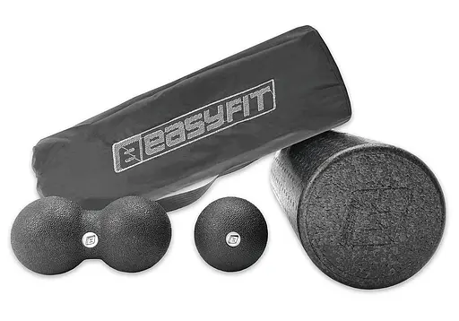 Набор для массажа EasyFit MioSet-L (2 мячика+ролик) (EF-2005-L) - фото 2