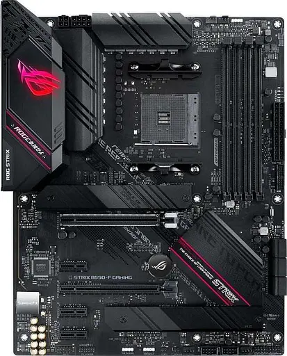 Материнская плата ASUS ROG STRIX B550-F Gaming (ROG STRIX B550-F GAMING) (Socket AM4, AMD B550, ATX) - фото 1