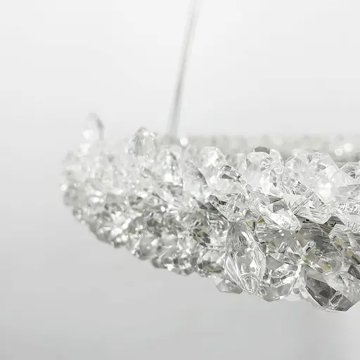 Невероятная хрустальная подвесная латунная люстра Ø 43 см | Ст. MD9105R-400 AB | Line F - фото 2