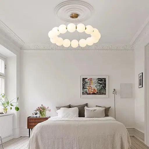 Люстра із серії Mysa Pearl Ø 60 см на 3 світлових режими | Арт. 77068-600 | Line F - фото 1