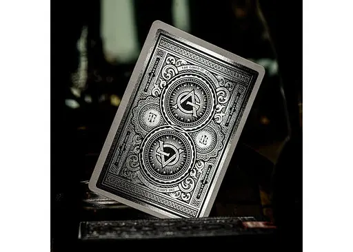 Карты игральные United States Playing Card Company Theory11 Artisan Silver Edition (ВС_АСЕ) - фото 3