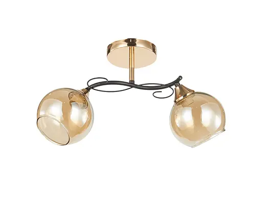 Люстра декоративная INTEREES V 6073A/2 FG+BK