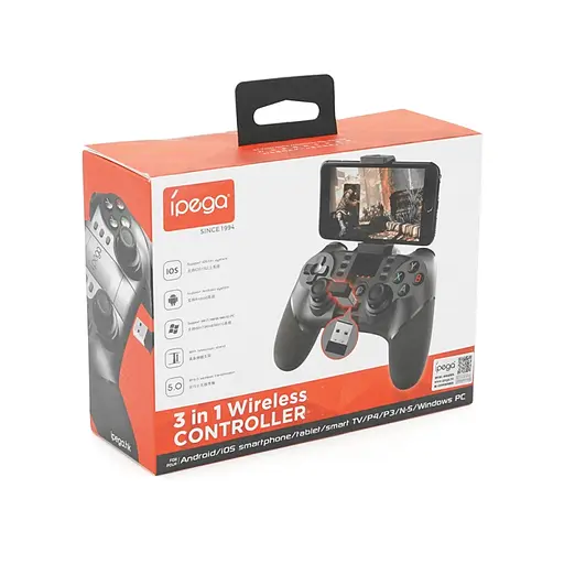 Бездротовий геймпад Voltronic IPEGA PG-9076 для iOS, Android, PS3, PC та TV чорний - фото 5