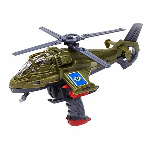 Вертолет Арбалет военный на гашетке