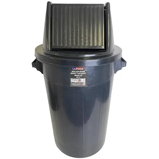 Мусорный бак Afacan 90 л с поворотной крышкой ВСК 103 - фото 1