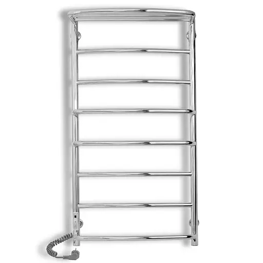 Электрический полотенцесушитель Laris Еврофлеш П8 500x1000 с полкой Е левый S 73207612, Хром, Левое, Электронный - фото 2