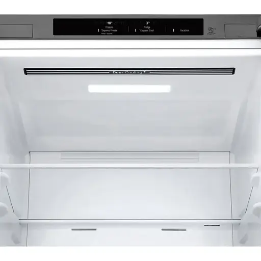Холодильник LG с нижним морозильным отделением 186x60х68 платиново-серебристый - фото 5
