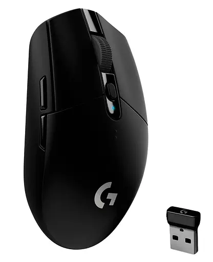 Беспроводная мышь Logitech G305 Lightspeed Wireless Black (910-005282) - фото 1