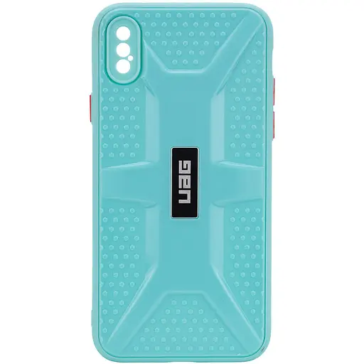 Чехол TPU+PC UAG для Apple iPhone XS Max 6.5 Бирюзовый