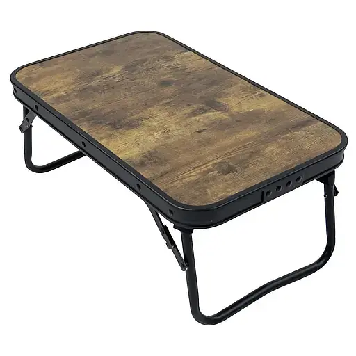 Стол Bo-Camp Woodbine Compact 56x34 см коричневый/черный (DAS303264) - фото 4