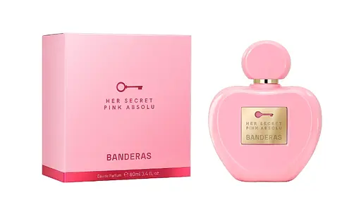 Оригінал Antonio Banderas Her Secret Pink Absolu 80 мл парфумована вода - фото 1