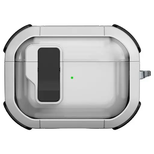 Футляр протиударний Locking Button для навушників Airpods Pro 2 / Pro White
